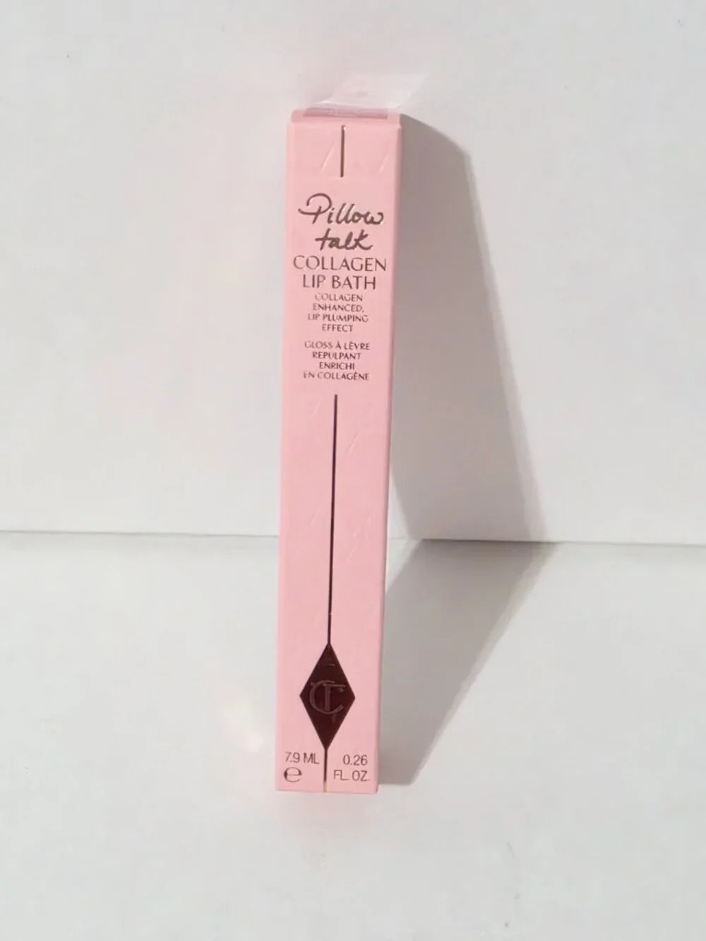 Charlotte Tilbury Collagen Lip Bath Gloss - Pillow Talk Fair -7.9 ML - 0.26 FL